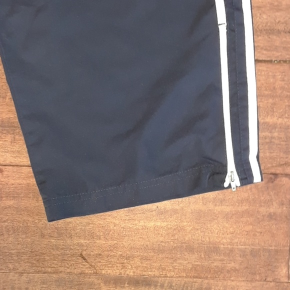 5/25 Athletic Works Navy & White Track Capri Pants - Picture 2 of 8